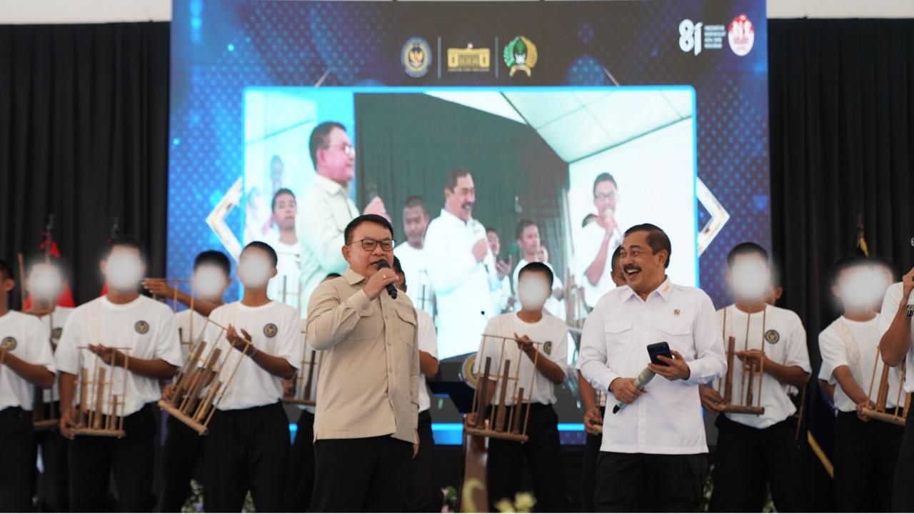 Jelang Hari Anak Nasional, Menteri Agus dan Kepala KSP Pastikan Hak Pendidikan Anak Binaan Terpenuhi